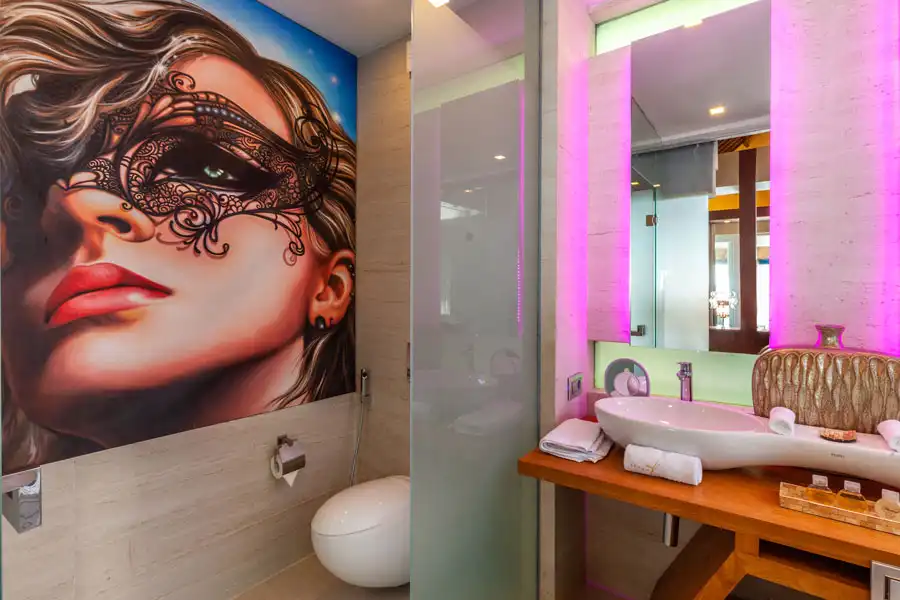 Ocean View Suite - Wastafel & toilet